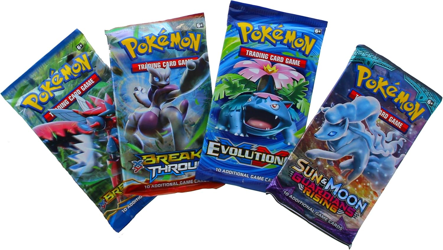 Sealed Pokémon trading card packs